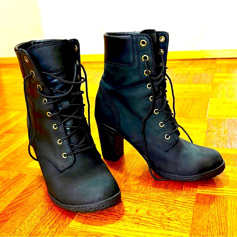 Timberland Glancy Boots (black) size 6.5
